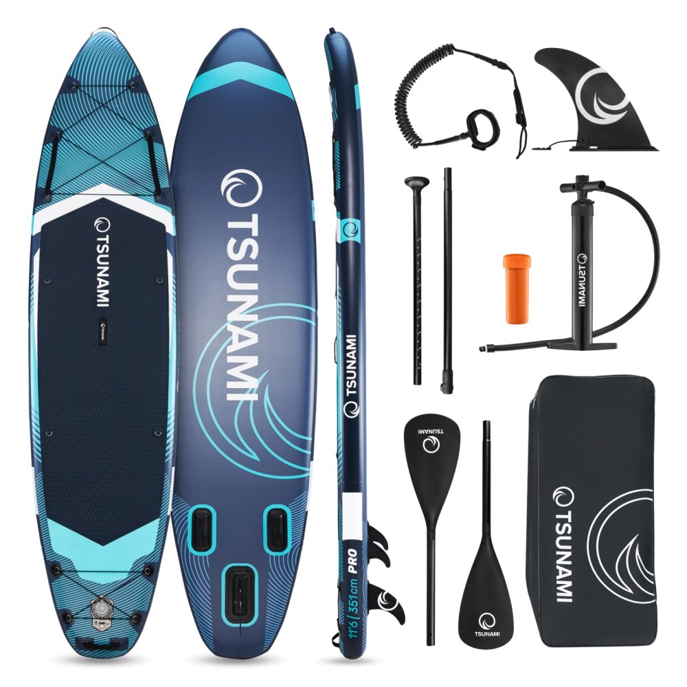 Piepūšamais SUP dēlis TSUNAMI PRO 350 cm T12 komplekts (3)