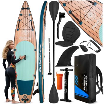 Piepūšamais SUP Dēlis, Neo-Sport Reefbreak 170304, 350x81x15 cm