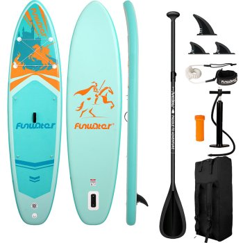Piepūšamais SUP dēlis FunWater SUPFW70A 3.5m Tirkīzzils