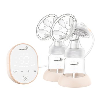 Grownsy EBP01 Bezvadu Elektriskais Piena Pumpis Krūts Sūknis | Double Cordless Electric Breast Pump