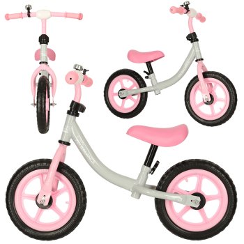 Trike Fix Balance Bērnu Balansa Ritenis Līdzsvara Velosipēds Atpūtai Sportam, Rozā | Kid's Balance Bike