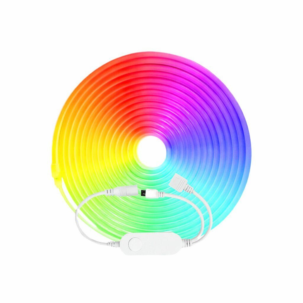 LED neona lenta RGB 15m ar tālvadības pulti un Bluetooth vadību (0)