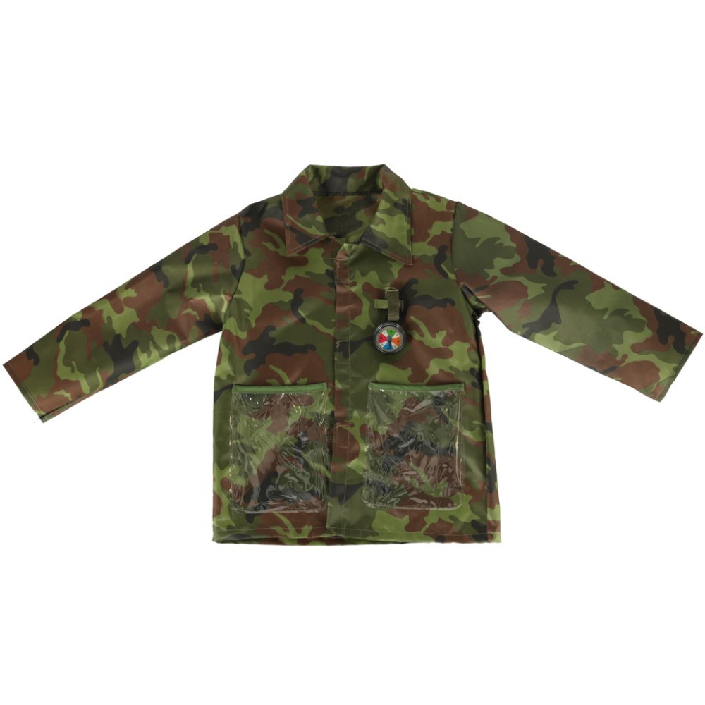 Kareivja kostīms bērniem ar aksesuāriem, karnevāla tērps zēnam 3-8 gadiem (0)