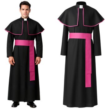 Bīskapa kostīms pieaugušajiem XL/XXL Ruhhy 26148, karnevāla tērps