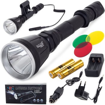 Bailong taktiskā lukturis ieročiem ar CREE XM-L T6 diodi, Q2888