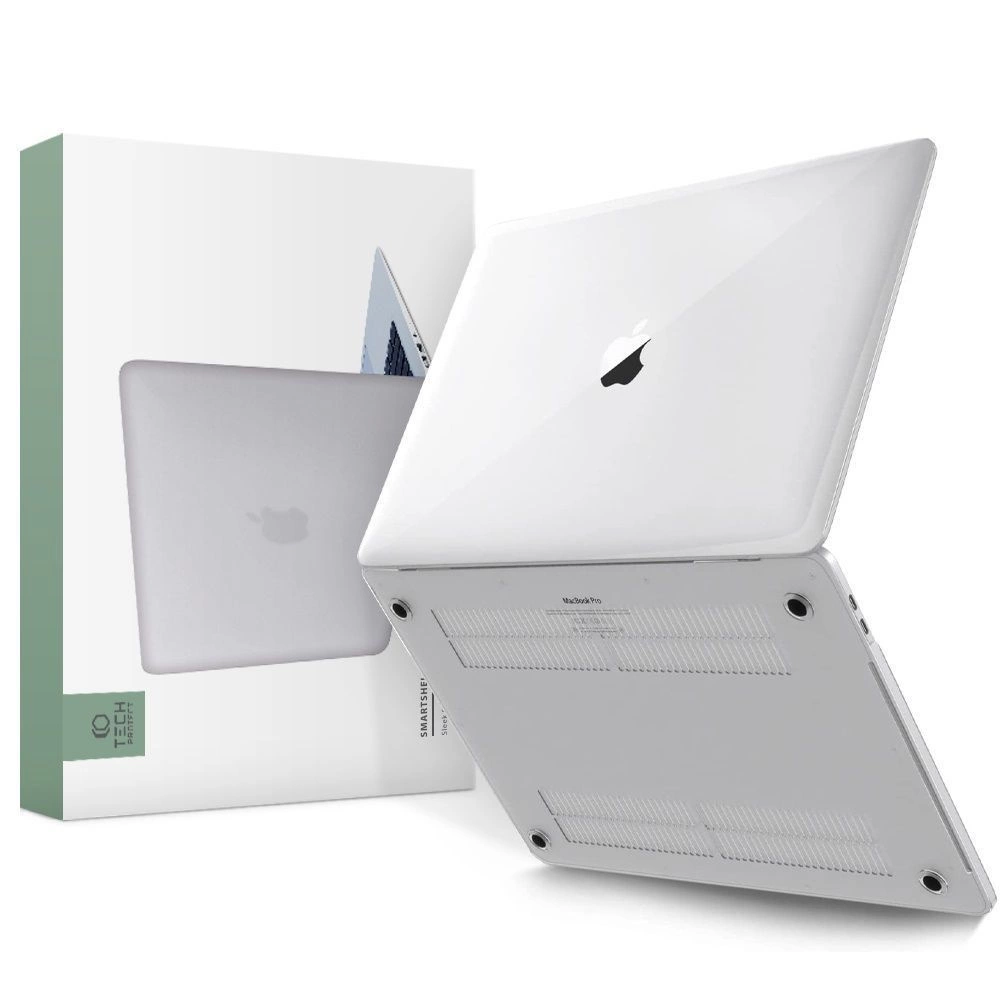 Tech-Protect SmartShell apvalks MacBook Pro 14" M1/M2/M3 2021-2023 - caurspīdīgs | case for M1 / M2 M3...