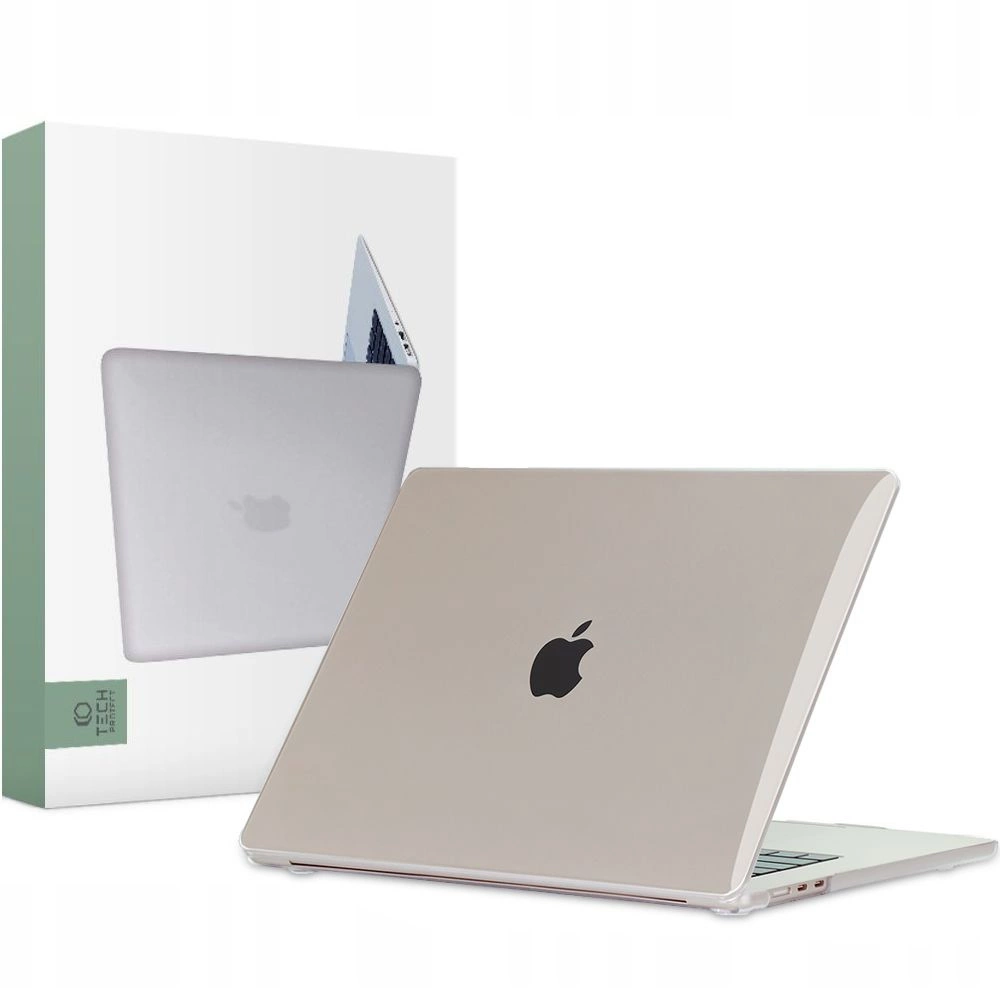 Tech-Protect SmartShell apvalks MacBook Air 15" M2 / M3 2023-2024 - caurspīdīgs | case for transparent