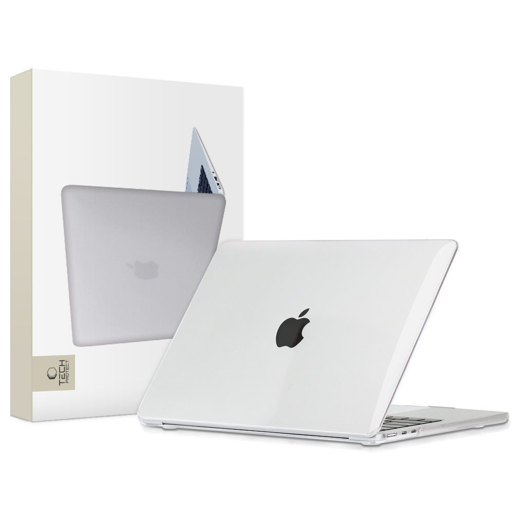 Tech-Protect SmartShell apvalks MacBook Pro 14" M1/M2/M3 2021-2023 - caurspīdīgs | case for M1 / M2 M3...
