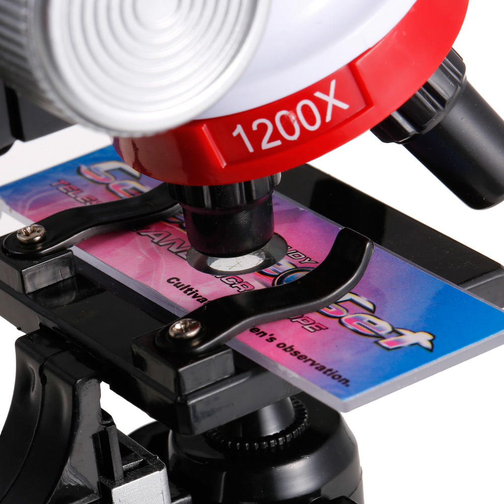 Bērnu mikroskops ar palielinājumu līdz 1200x ar piederumiem | Microscope with Accessories (1)
