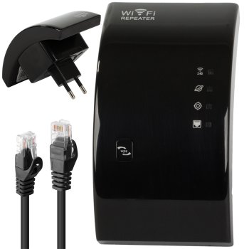 Wi-Fi Signāla Pastiprinātājs Diapazona Paplašinātājs 300Mb/S 2.4G | Wi-Fi Repeater Signal Booster