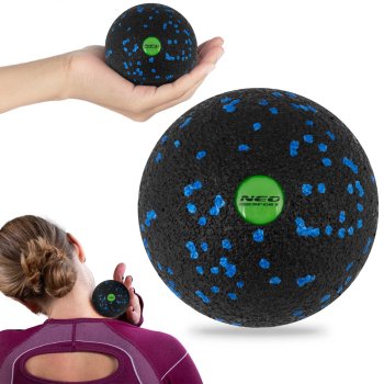 Neo-Sport Masāžas un Fitnesa Bumba NS-965, Melni-Zila