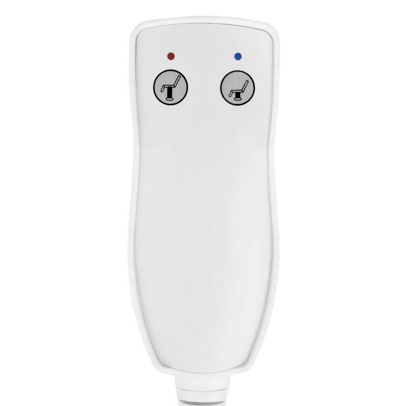 Elektriskā, kosmētiskā gulta, masāžas kušete AZZURRO 336, balts | Cosmetic bed, massage couch, white (1)