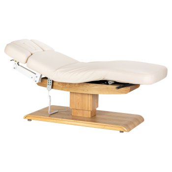 Elektriskā SPA kušete Sillon Relax, krēmkrāsa ar gaiši brūnu pamatni
