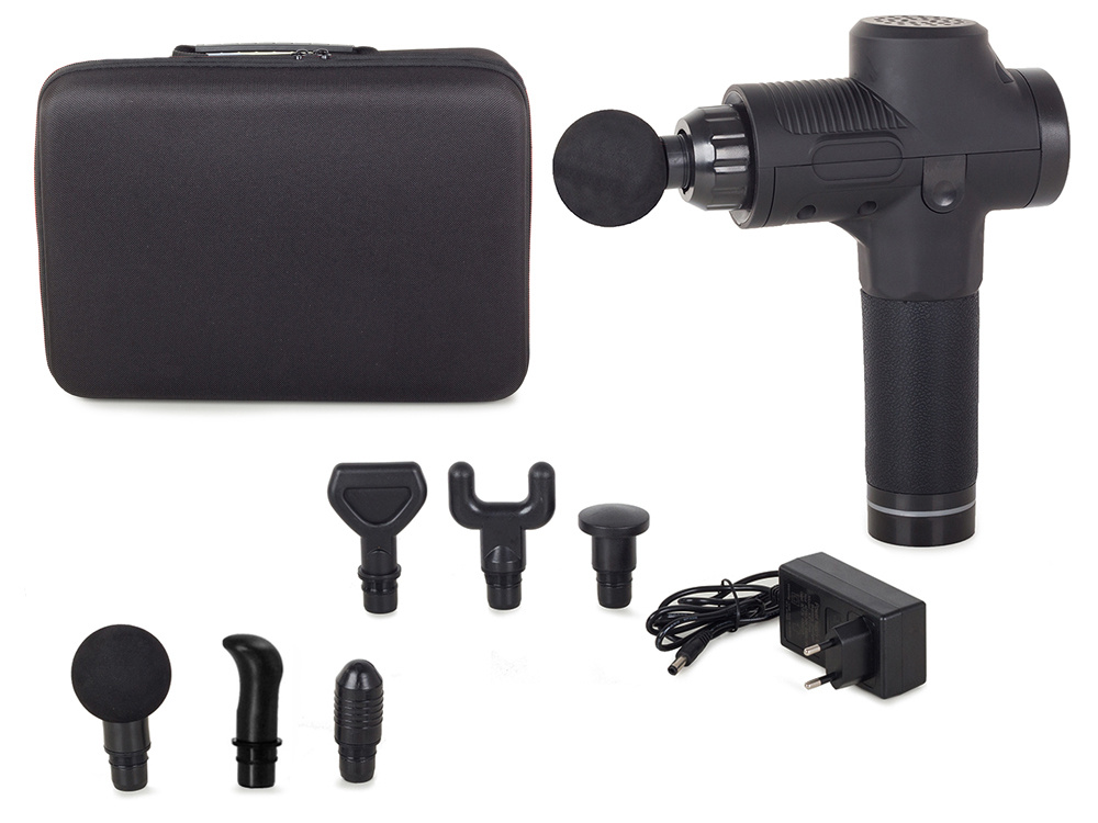 Masāžas pistole dziļai muskuļu masāžai ar LCD displeju | Massage Gun (0)