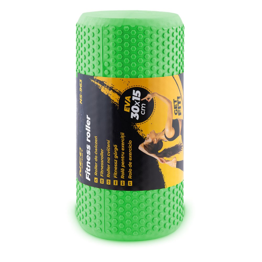 Neo-Sport EVA vingrošanas veltnis NS-963 zaļš (3)