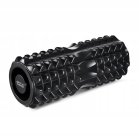 4Fizjo Masāžas Putu Rullis Jogas Fitnesa Pilates Veltnis Muskuļu Atslabināšanai - 33cm, Melns | Yoga Massage Foam Fitness Roller