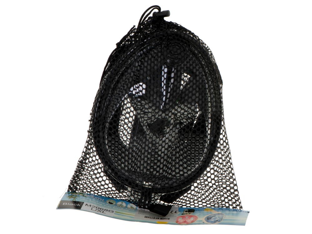Niršanas Maska Zemūdens Peldēšanai, L/XL, Melns | Swimming Diving Snorkeling Mask (6)
