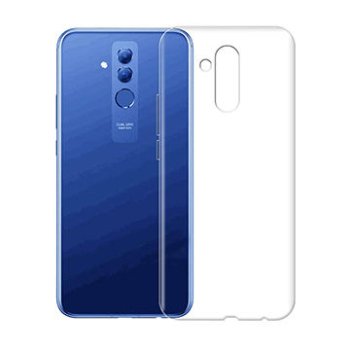 Huawei Mate 20 Lite 2018 (SNE-LX1) Slim TPU Case Cover, Transparent | Caurspīdīgs Silikona Vāciņš Maciņš Apvalks...