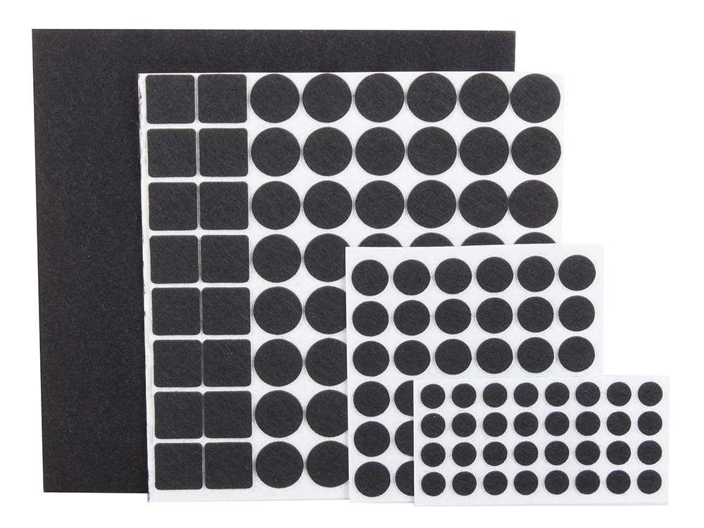 Filca Grīdas Aizsargpaliktņi Mēbelēm Galdiem Krēsliem, 133 gab. | Felt Furniture Table Chairs Protectors Pads (3)