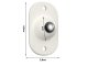 Pašlīmējoši Mēbeļu Rullīšu Riteņi, 4 gab. | Self-Adhesive Furniture Wheels Roller