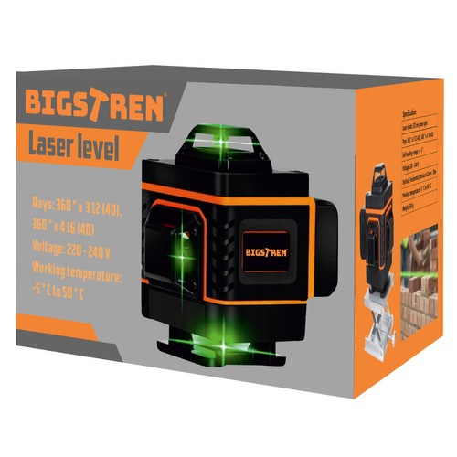 16 mērlīniju 360 grādu lāzera līmenis, līmeņrādis | 16-Line 360-Degree Laser Level (7)