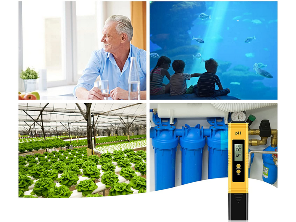 Ūdens pH Testeris Mērītājs Ūdens Kvalitātes Analīze | Water pH Meter Tester (5)