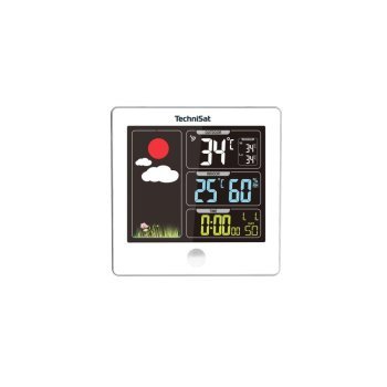 Technisat IMETEO X2 Meteo Stacija Pulkstenis Higrometrs Termometrs | Weather Station Radio Controlled Clock Timing...