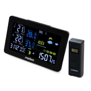 Laikapstākļu stacija METEO SP99 ar bezvadu sensoru un LCD VA