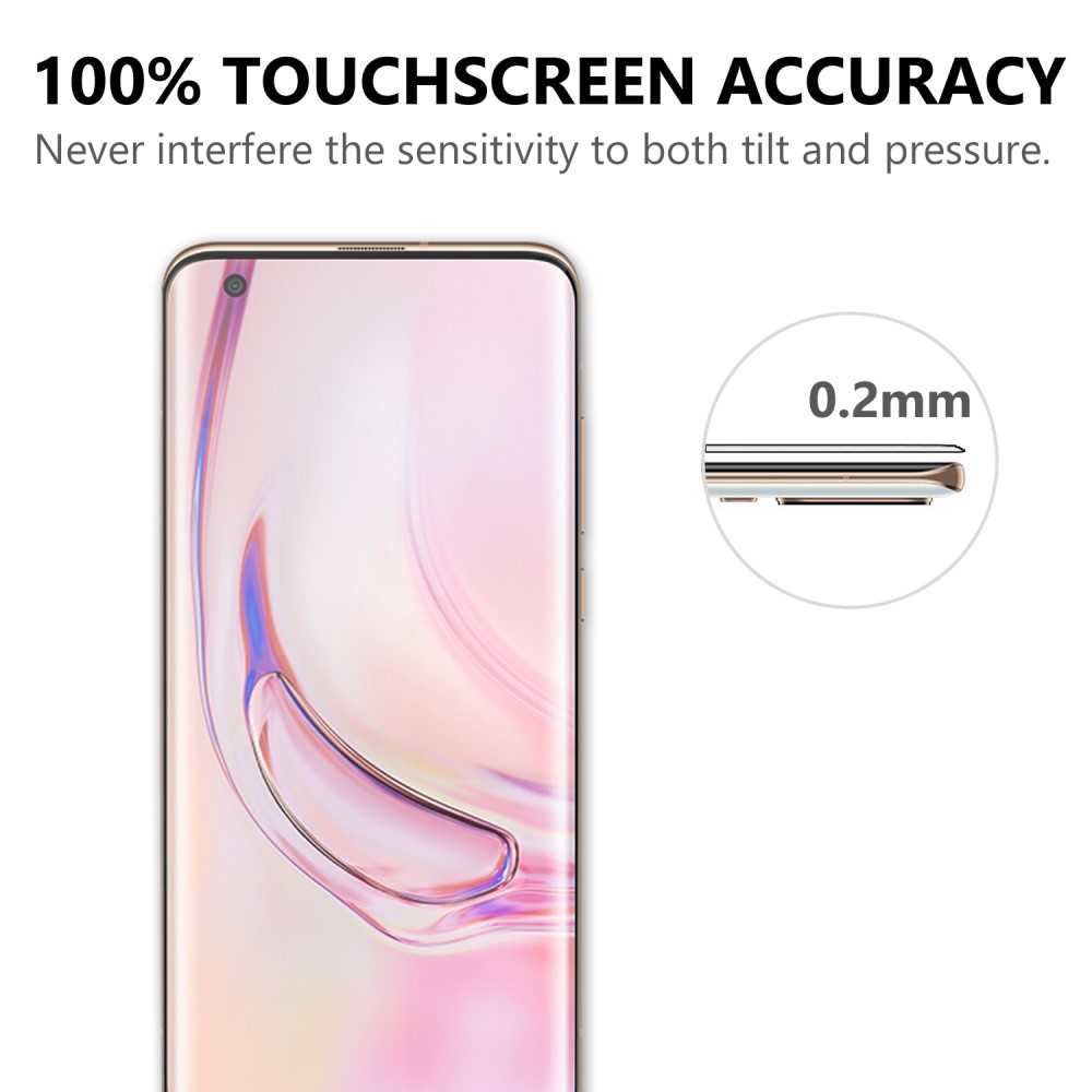 Xiaomi Mi 10 / Mi 10 Pro 3D Full Covering Tempered Glass Screen Protector | Ekrāna aizsargstikls (1)