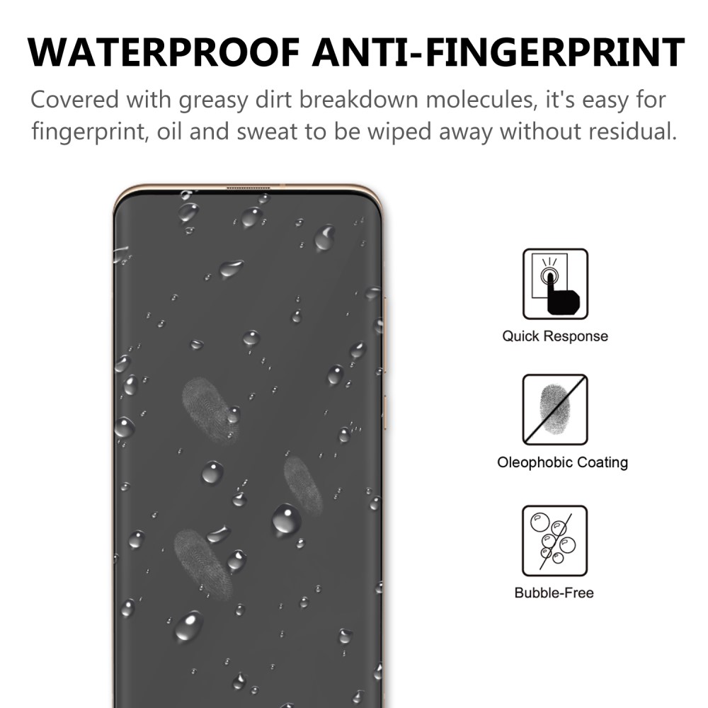 Xiaomi Mi 10 / Mi 10 Pro 3D Full Covering Tempered Glass Screen Protector | Ekrāna aizsargstikls (3)