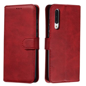 Xiaomi Mi 9 Lite / CC9 / CC9mt Classic Wallet Leather Book Case Cover, Red | Telefona Vāciņš Maciņš Apvalks...