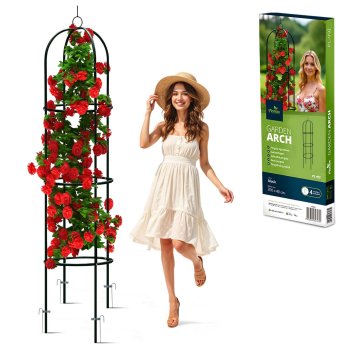 Plonos dārza pergola kolonna 200 cm PL-992 - ideāli piemērota dārzam