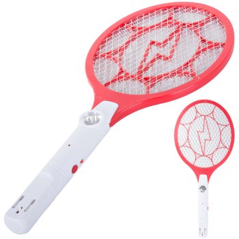 Uzlādējams Elektriskais Mušu Sitamais ar Lukturi, Kukaiņu Insektu Odu Lapseņu Iznīcināšanas Ierīce, Dažādas krāsas | Electric Fly Swatter Mosquito Killer