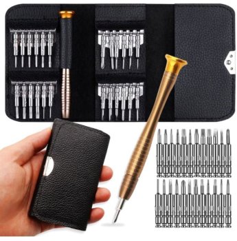 TORX Skrūvgriežu Instrumentu Komplekts Telefonu, Briļļu, Pulksteņu utt. Remontam, 25 gab. | Screwdriver Set for Phone Glasses Watch Repair