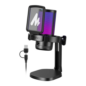 Spēļu mikrofons Maono DGM20 (melns) | Gaming Stream Microphone