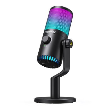 Spēļu mikrofons Maono DM30RGB (melns) | Gaming Microphone
