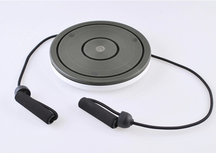 Rotējošais Veselības Disks Twisters Slaidam Viduklim ar Gumijas Espanderiem Trenažieris ar Pēdu Masāžu | Rotary... (2)