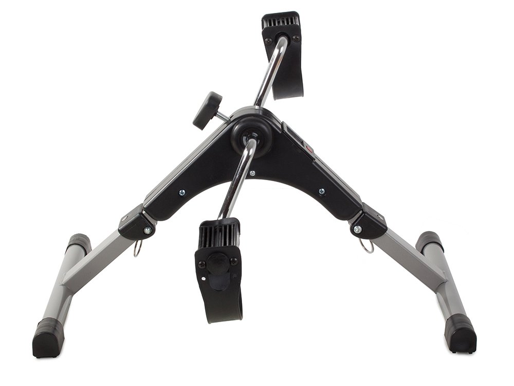 Kompakts Pārnēsājams Kāju un Roku Velotrenažieris ar Displeju | Arm and Leg Pedal Exerciser Mini Bike with Display (3)