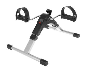 Kompakts pārnēsājams kāju un roku velotrenažieris, rehabilitācijas velosipēds ar displeju | Mini Rehabilitation...