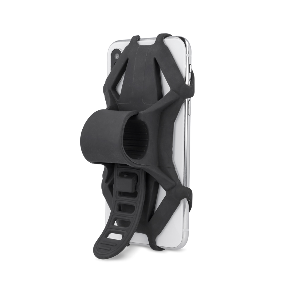 Forever BH-120 velosipēda telefona turētājs uz stūres ar gumijām, 4-6" | Bicycle Phone Holder Mount (0)