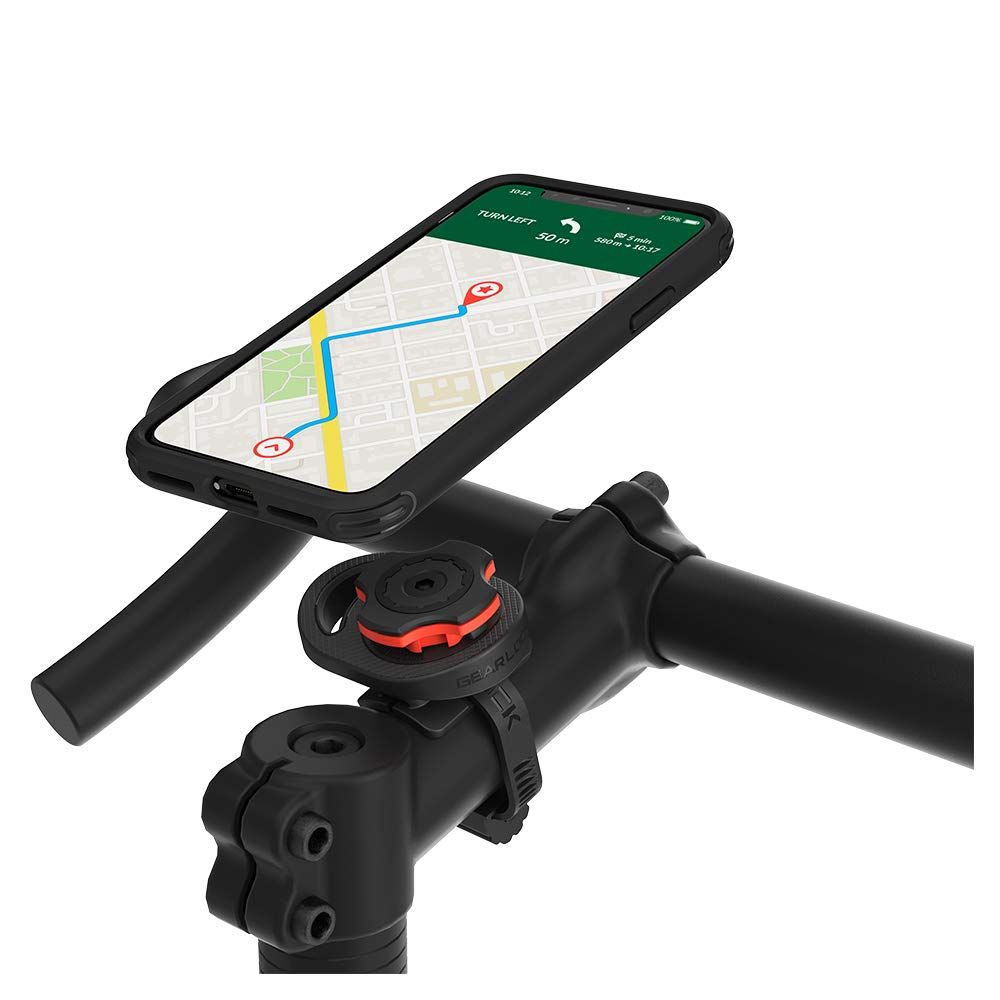 Velosipēda tālruņa turētājs Spigen Gearlock MS100, melns (1)