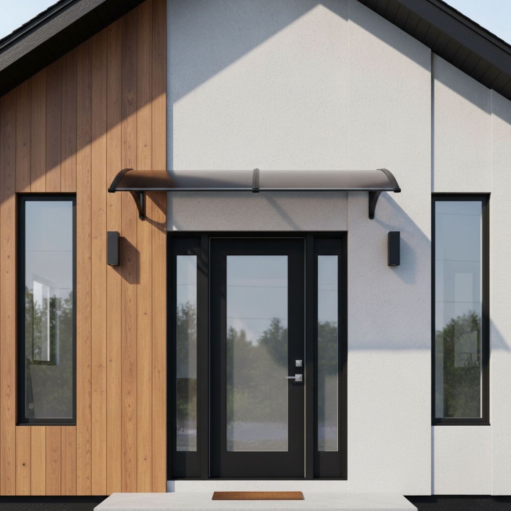 Dubultā durvju nojume polikarbonāta 200x100 cm MultiGarden (1)