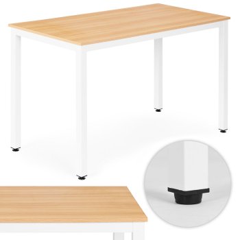 Ēdamgalds un datorgalds 120x60 cm ModernHome, gaišs ozols