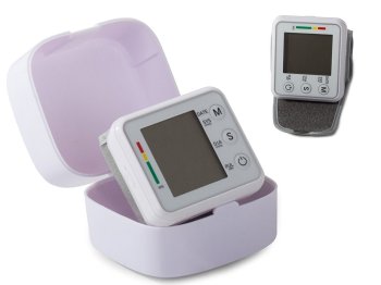 Pārnēsājams Rokas Plaukstas Apakšdelma Asinsspiediena Mērītājs Tonometrs YX-101 | Portable Wrist Blood Pressure Meter Heart Rate Monitor