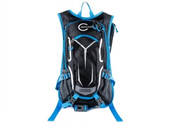 Ūdensnecaurlaidīga Sporta Ceļojumu Pārgājienu Velo Mugursoma 18L, Zils | Sports Cycling Hiking Backpack