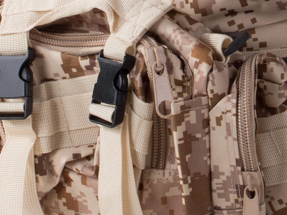 Mugursoma Tūrisma Pārgājienu Ceļojumu Kempinga Soma 48,5L, Brūns | Backpack Tourism Hiking Travel Camping Bag (10)