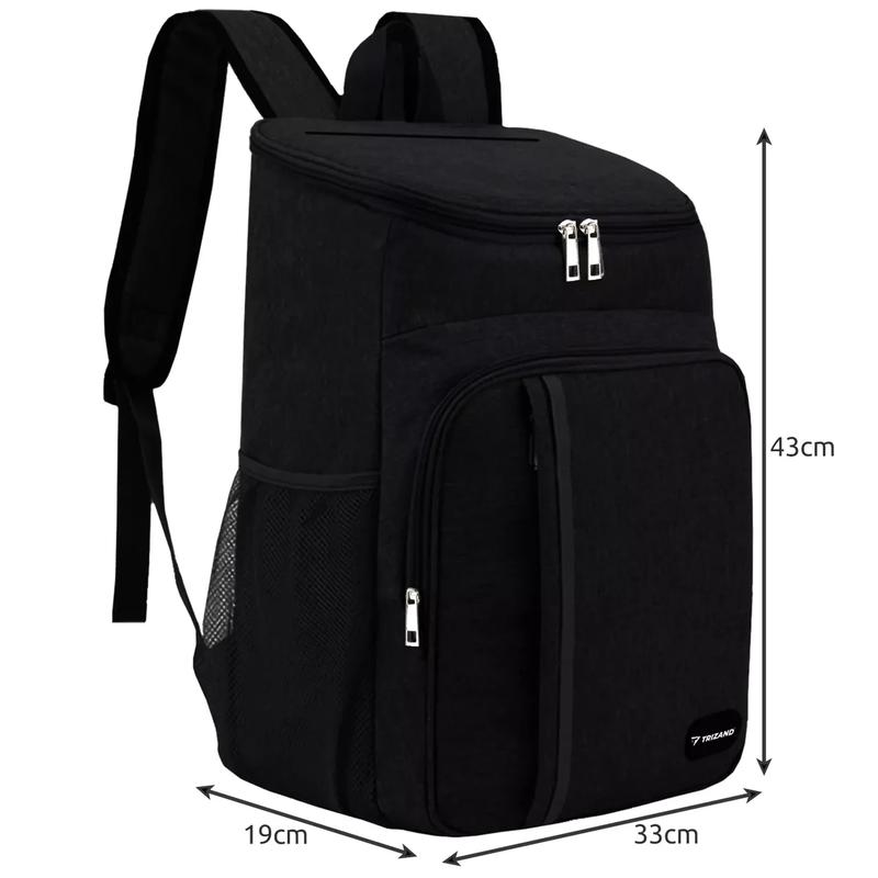 Termālā Ūdensizturīga Mugursoma Tūrisma Pārgājienu Ceļojumu Soma 26L, Melns | Thermal Waterproof Backpack... (5)