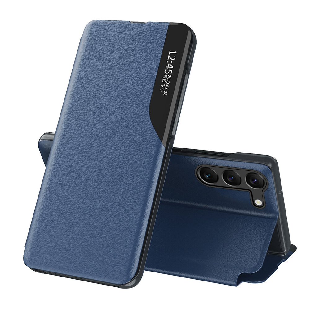Samsung Galaxy A05s ( SM-A057F/DS ) Eco Leather View Bookcase Cover, Blue | Telefona Vāciņš Maciņš Apvalks Grāmatiņa