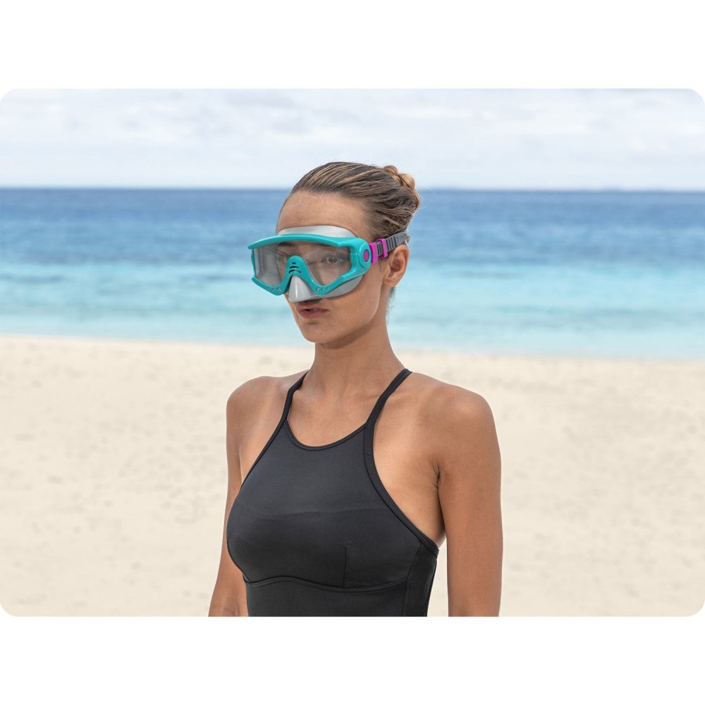 Turkīza peldēšanas maska Bestway 22044 (0)