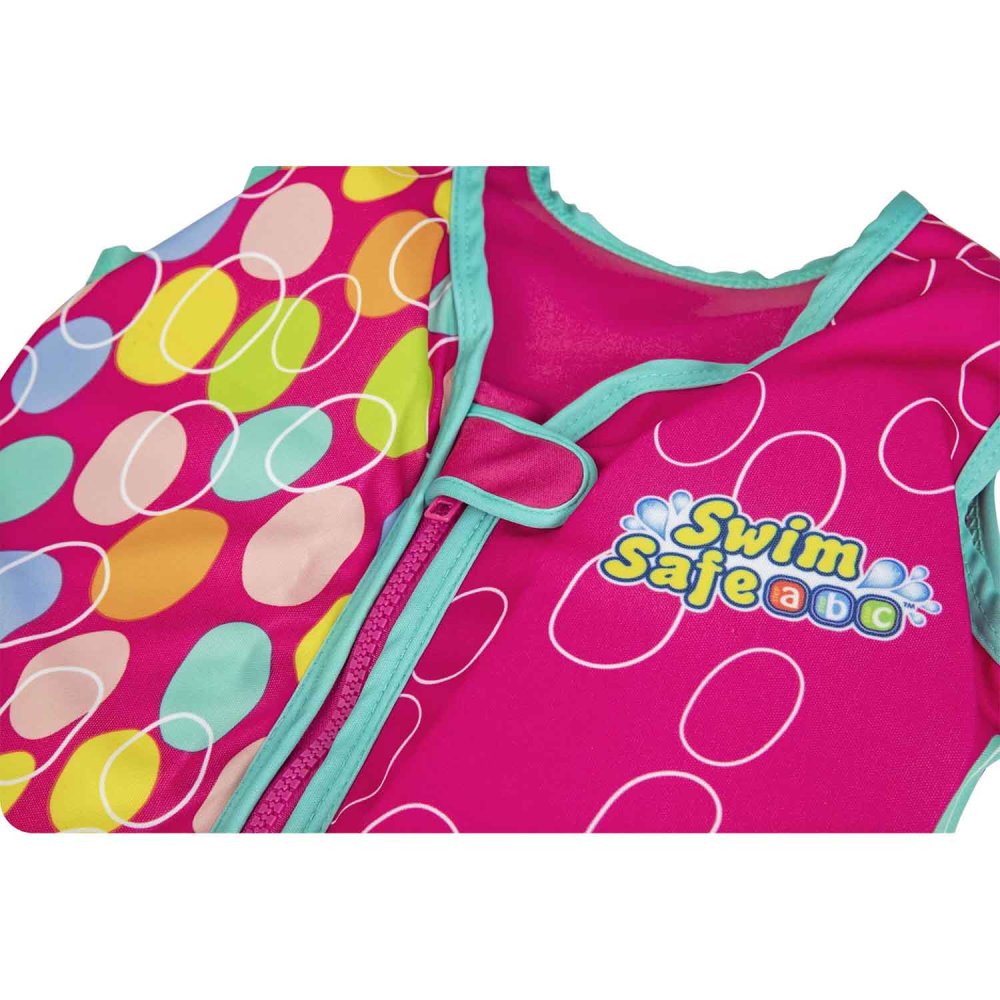 Bērnu peldēšanas mācību veste Bestway 32177, M/L, rozā (2)